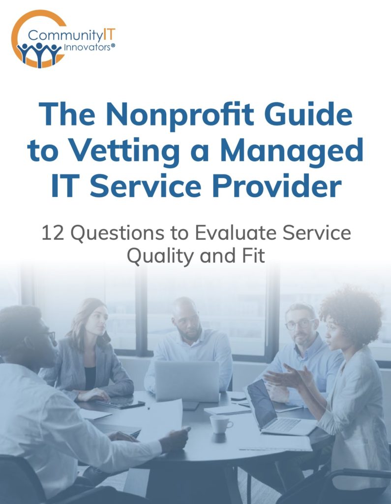 The Nonprofit Guide to Vetting a Managed IT Service Provider