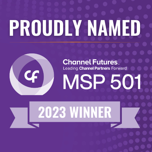 Proudly named MSP501 2023 Winner