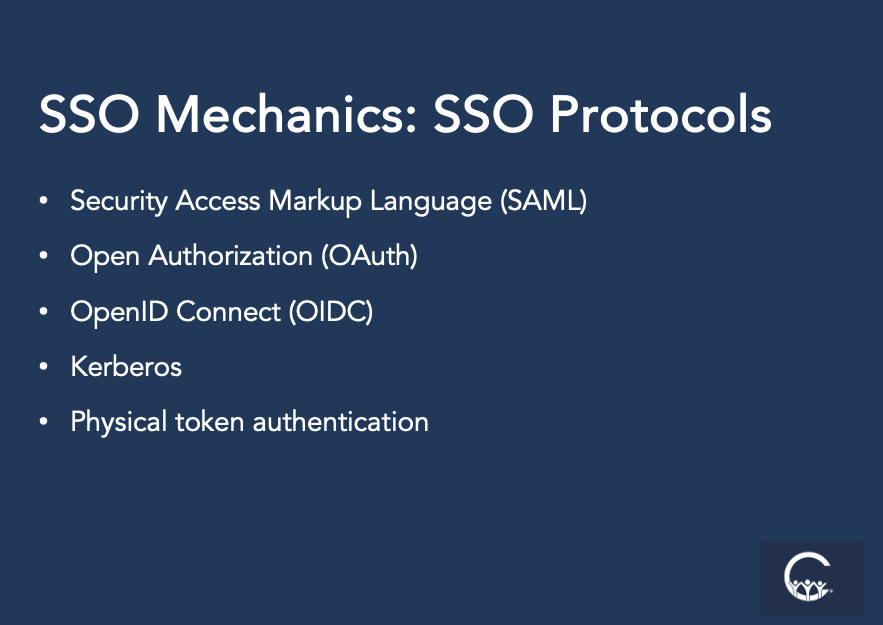 SSO Mechanics: SSO Protocols